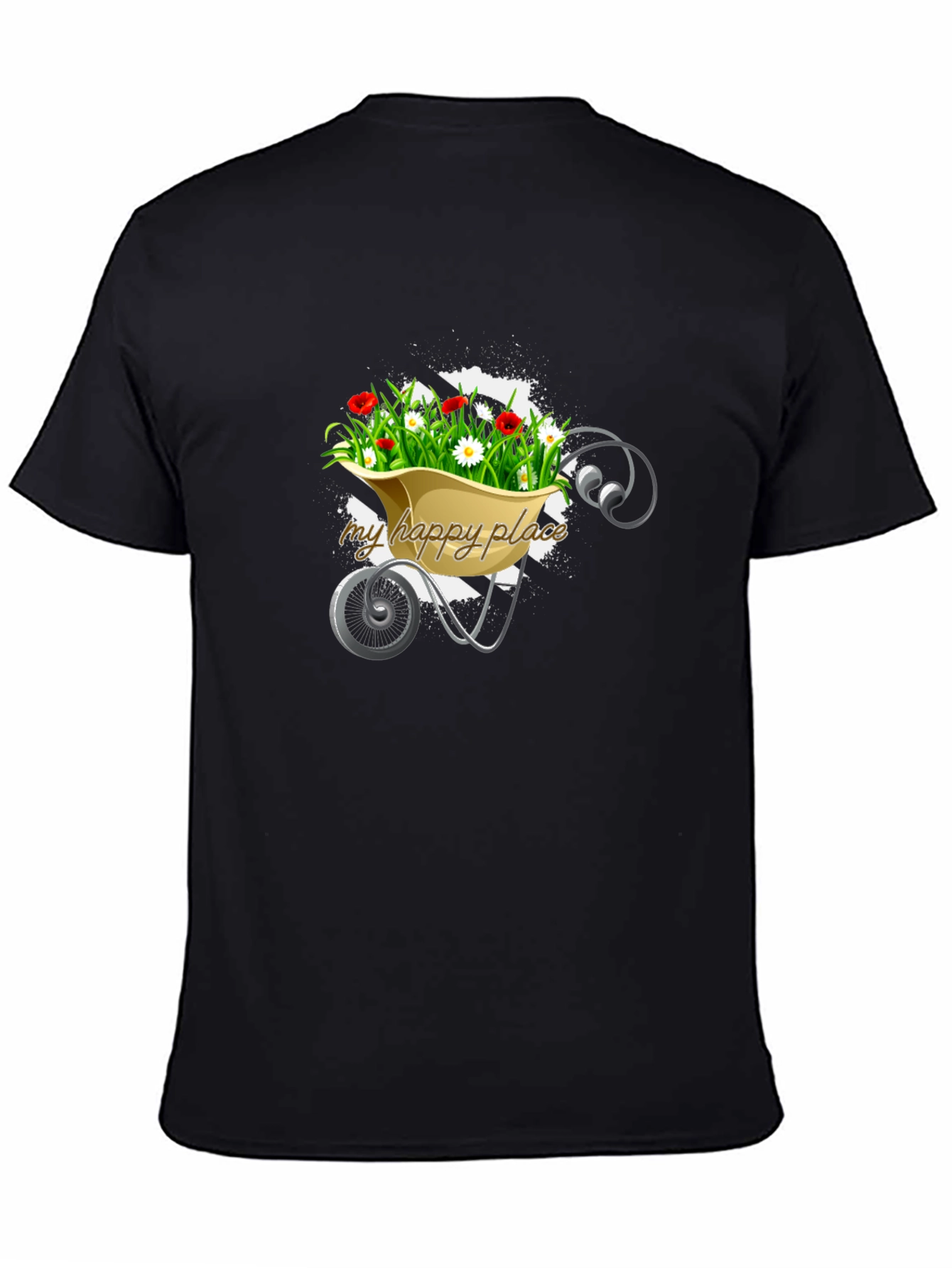 My Happy Place Floral Graphic T-Shirt