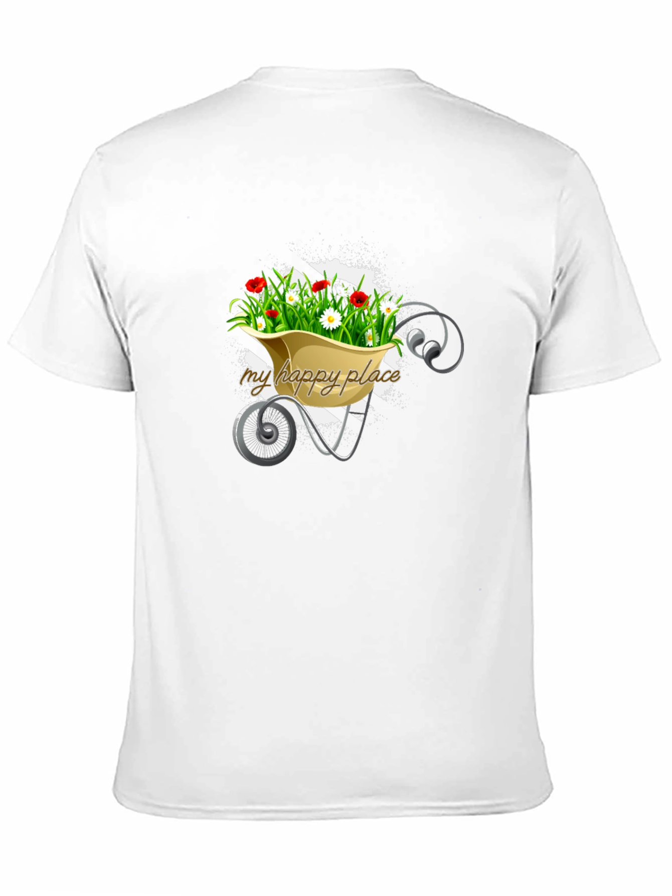 My Happy Place Floral Graphic T-Shirt
