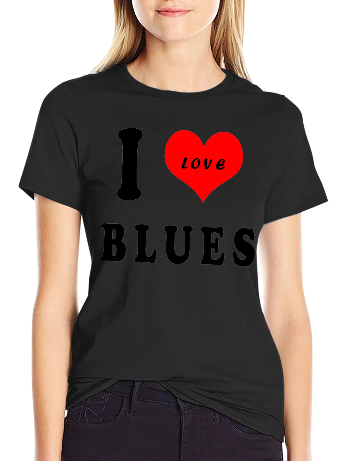 I Love Blues T-Shirt - Classic Design