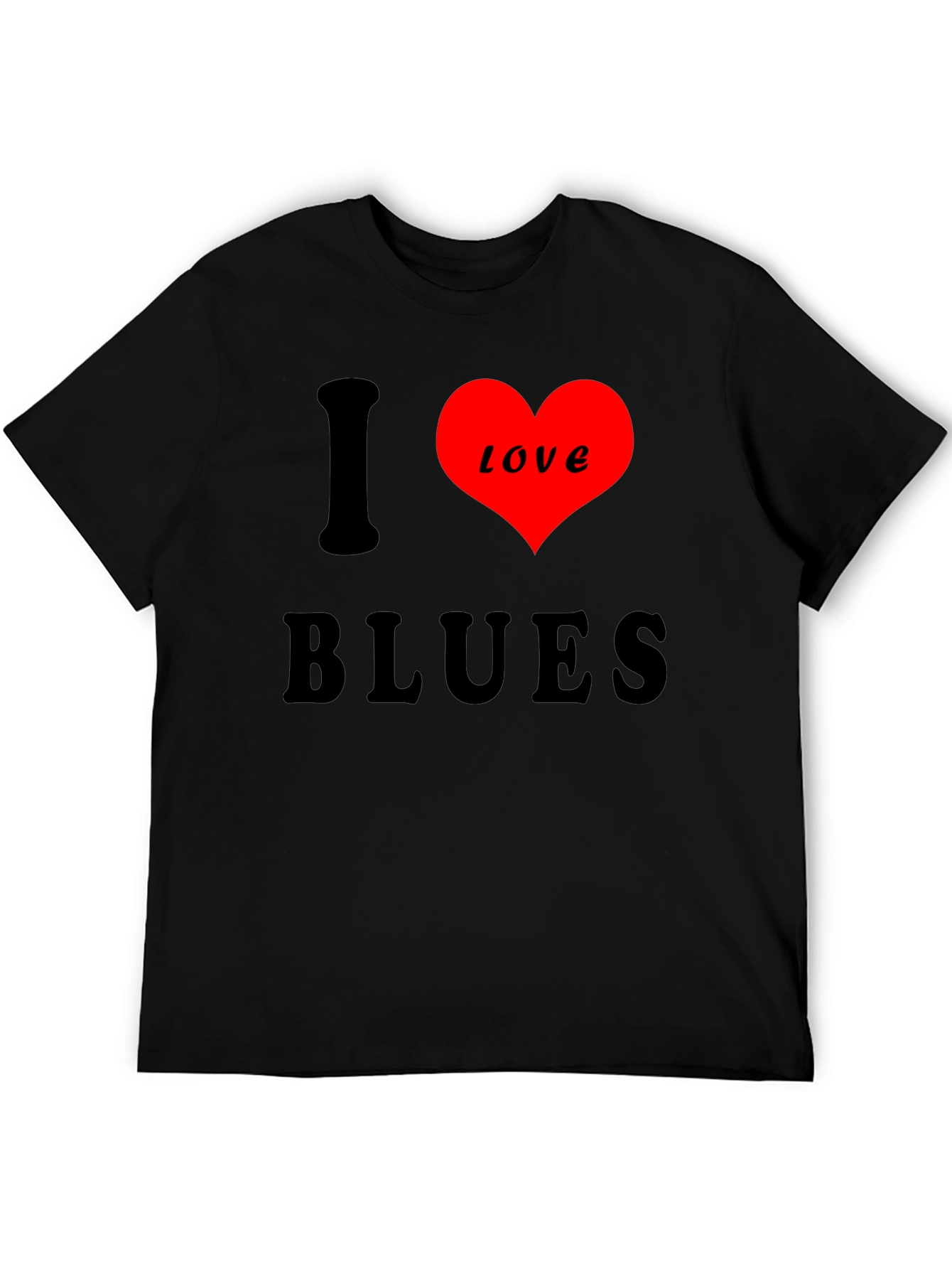 I Love Blues T-Shirt - Classic Design