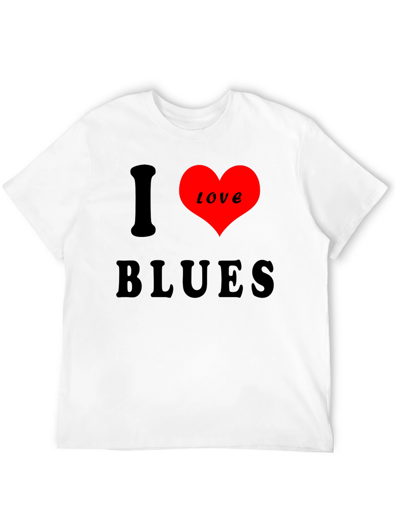 I Love Blues T-Shirt - Classic Design