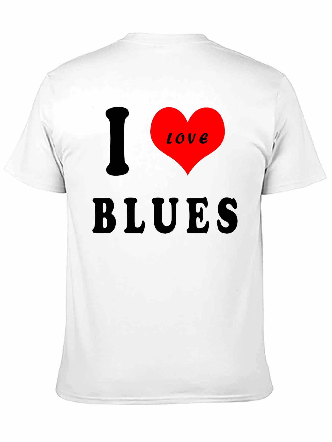 I Love Blues T-Shirt - Classic Design