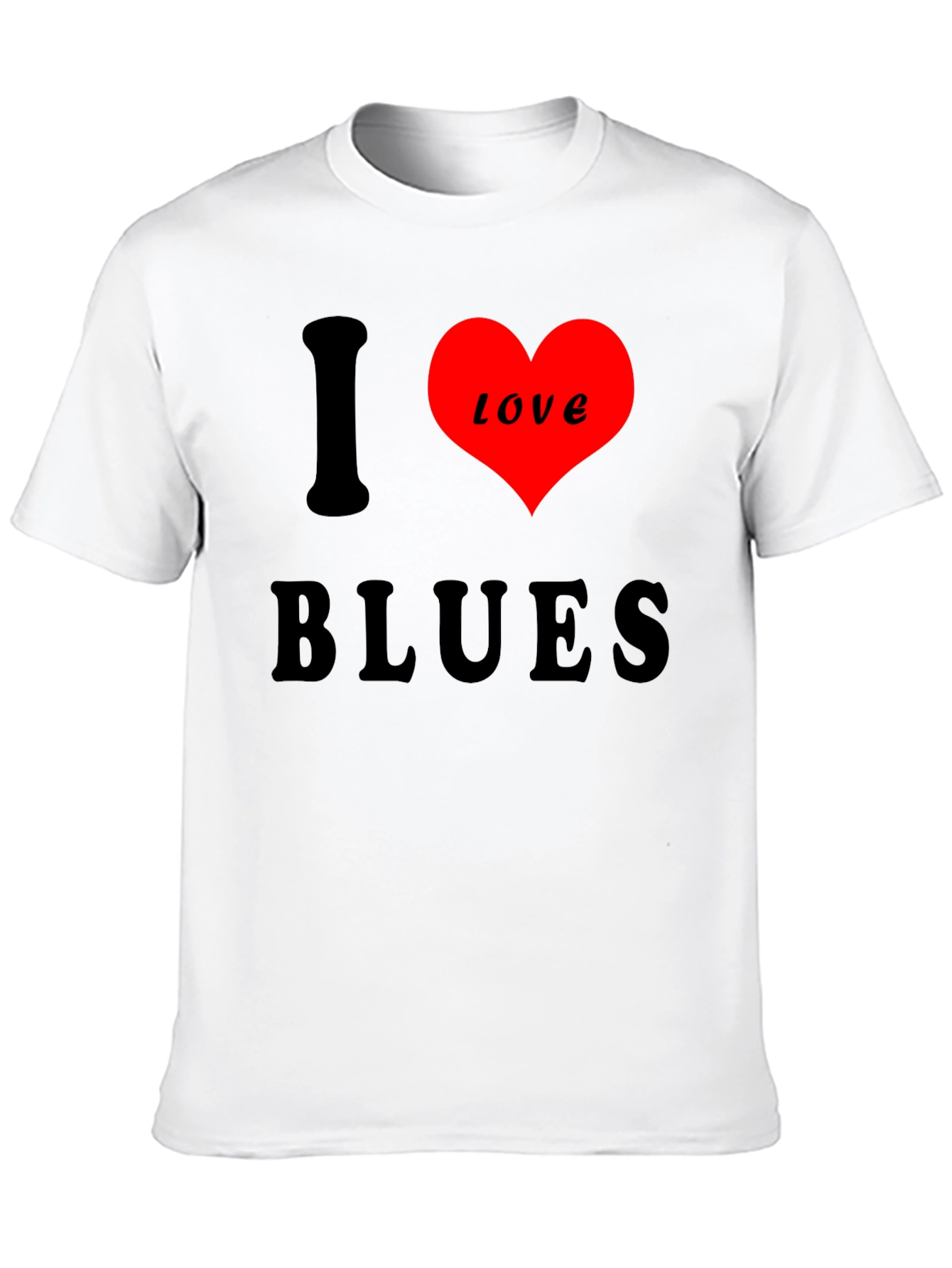 I Love Blues T-Shirt - Classic Design
