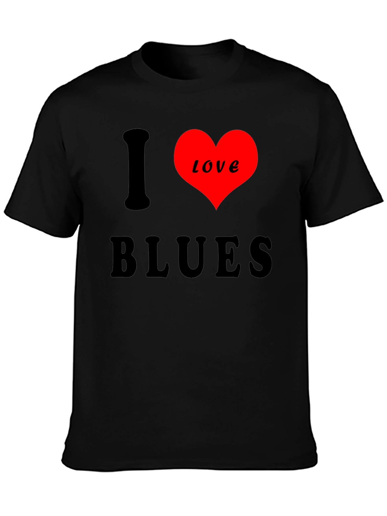 I Love Blues T-Shirt - Classic Design