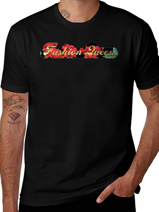Fashion Queen Floral T-Shirt