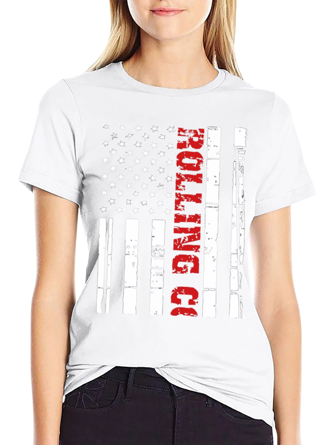 Rolling Co. American Flag T-Shirt