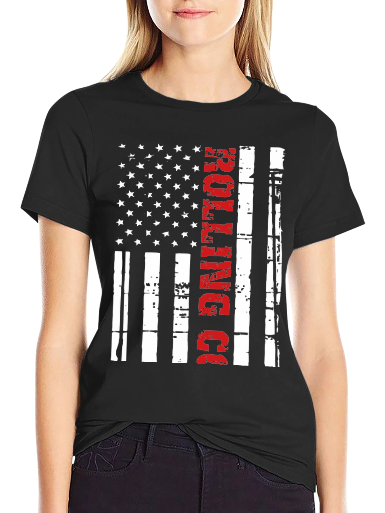 Rolling Co. American Flag T-Shirt