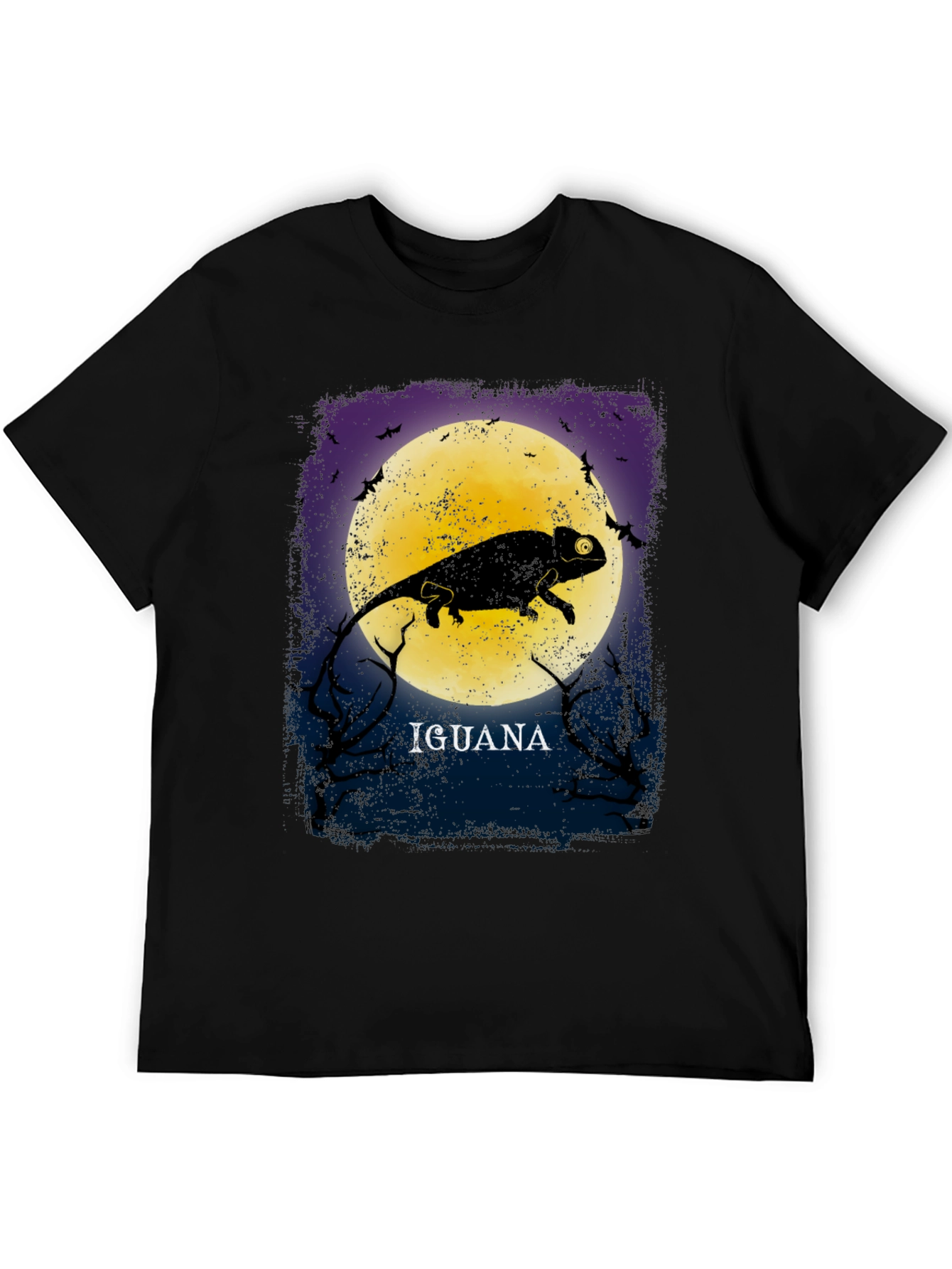 Iguana Moon T-Shirt - Creepy Reptile Design