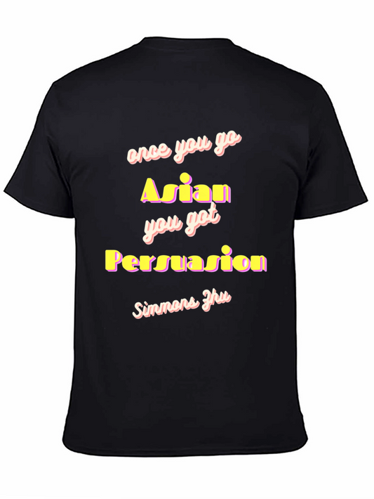 Funny Once You Go Asian Black T-Shirt