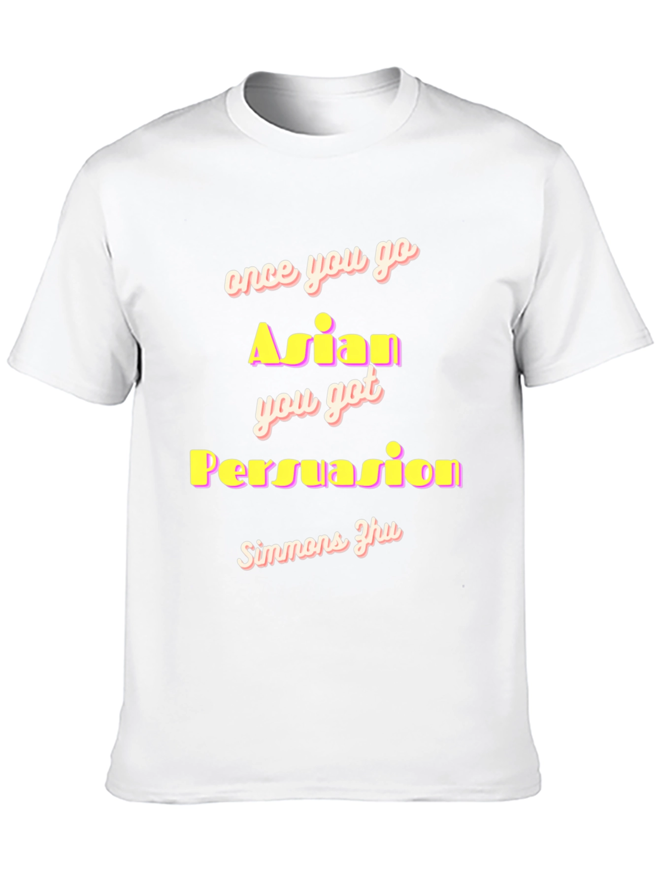 Funny Once You Go Asian Black T-Shirt