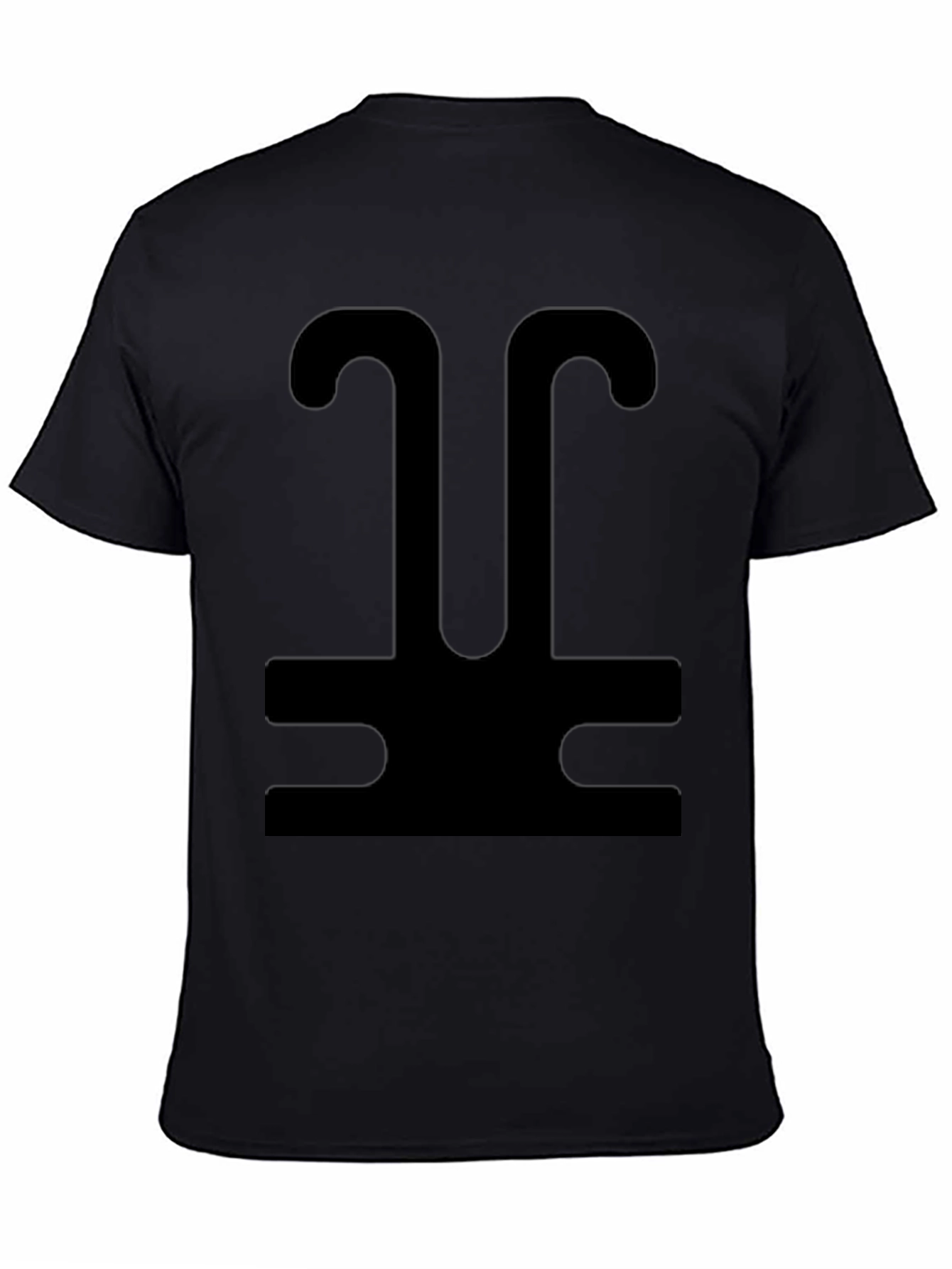 Abstract Symbol Black T-Shirt