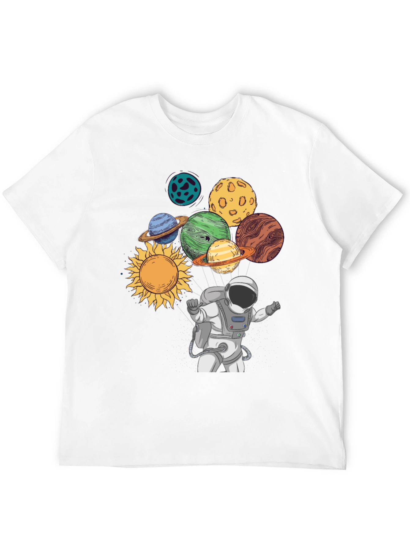 Astronaut & Planets Graphic Tee