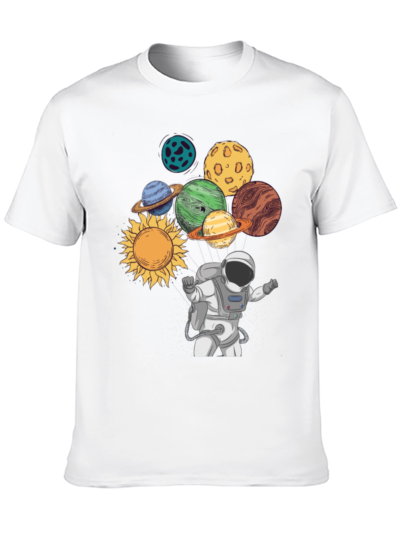 Astronaut & Planets Graphic Tee