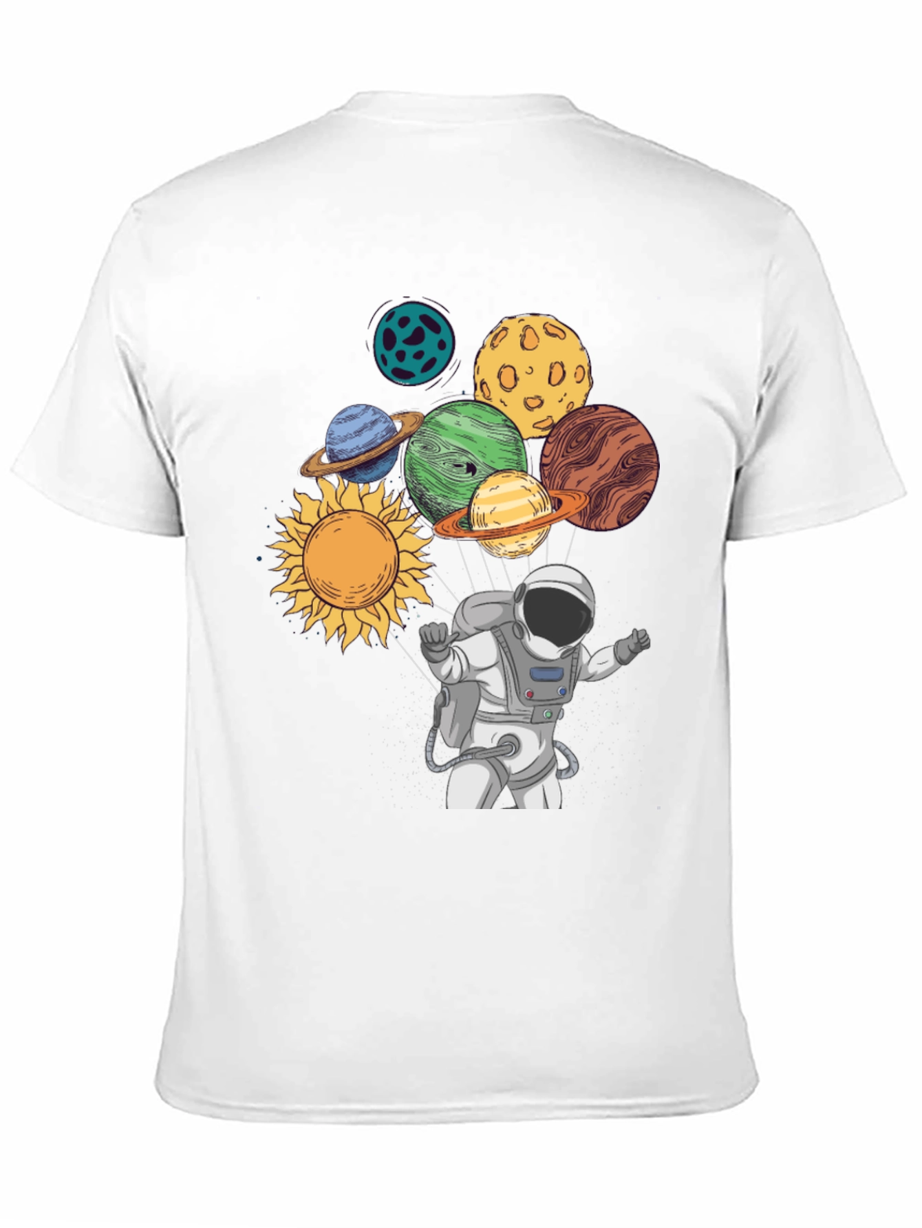 Astronaut & Planets Graphic Tee