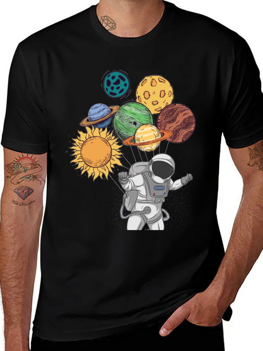 Astronaut & Planets Graphic Tee