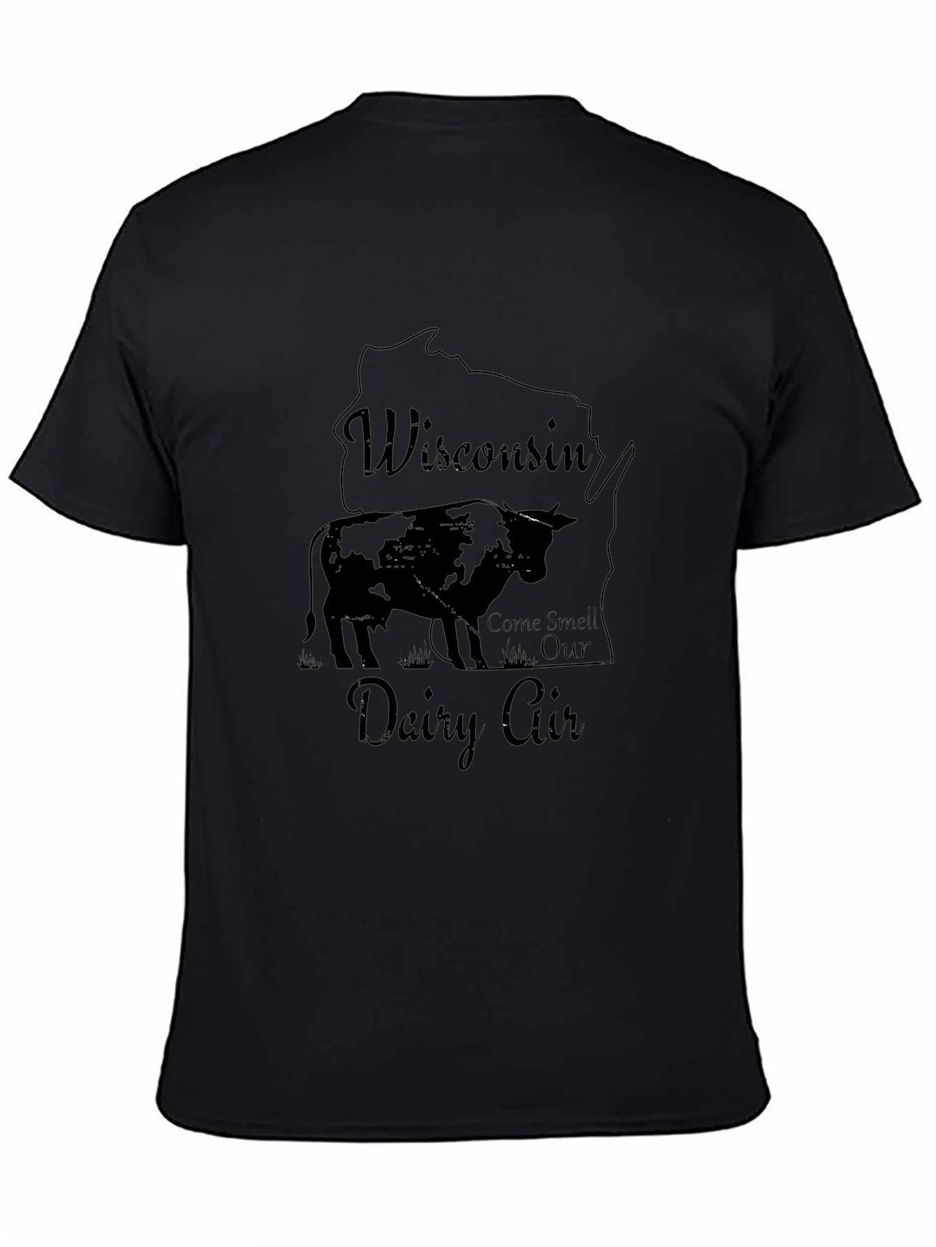 Wisconsin Dairy Air T-Shirt - Novelty Graphic Tee