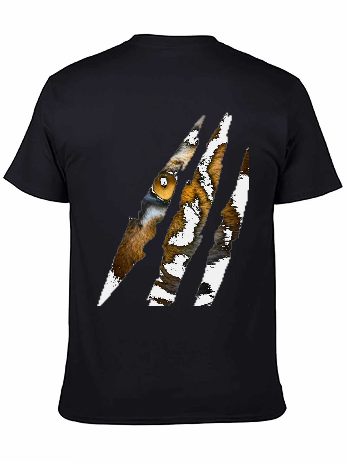 Tiger Eye Claw Mark Graphic T-Shirt