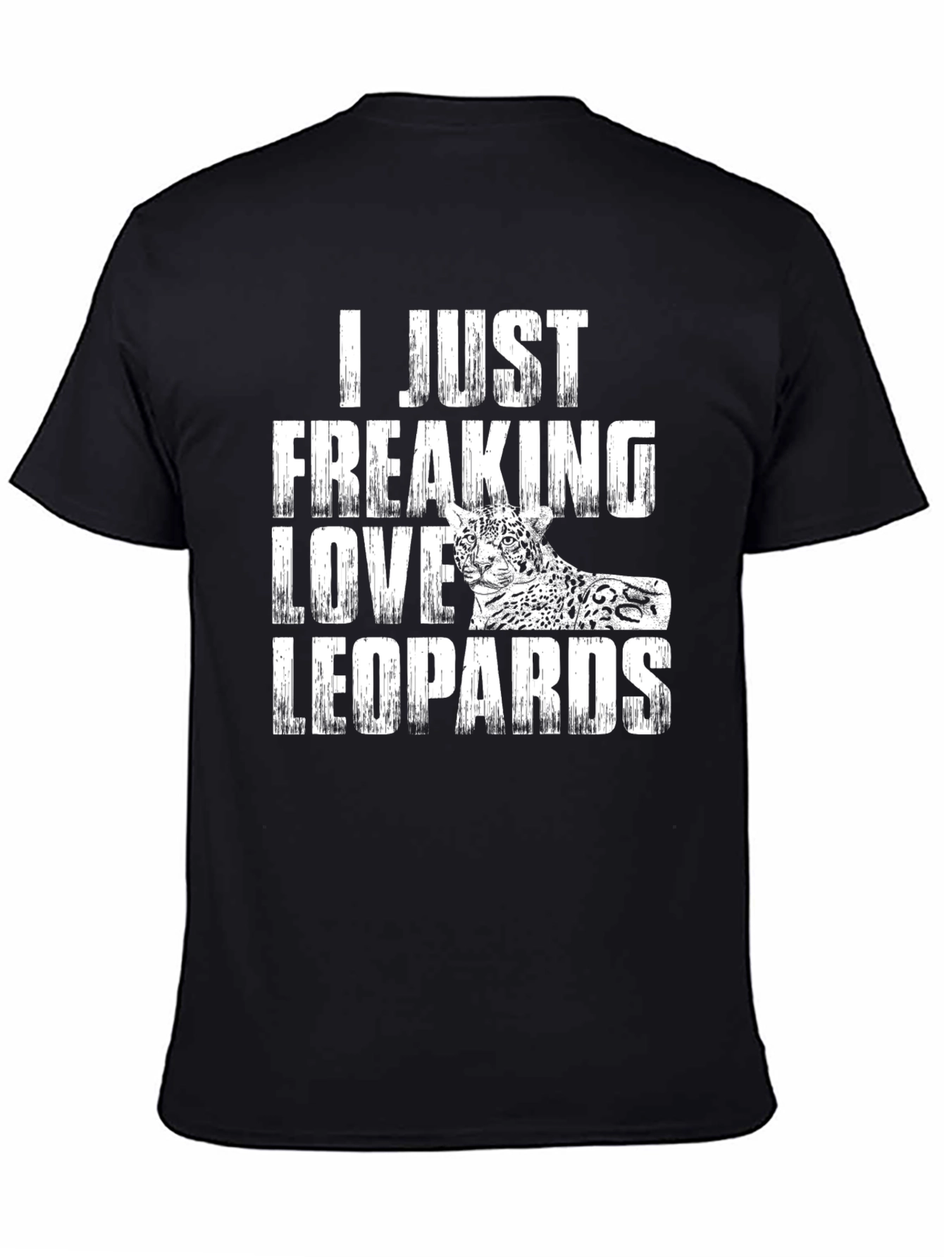 I Love Leopards Graphic T-Shirt