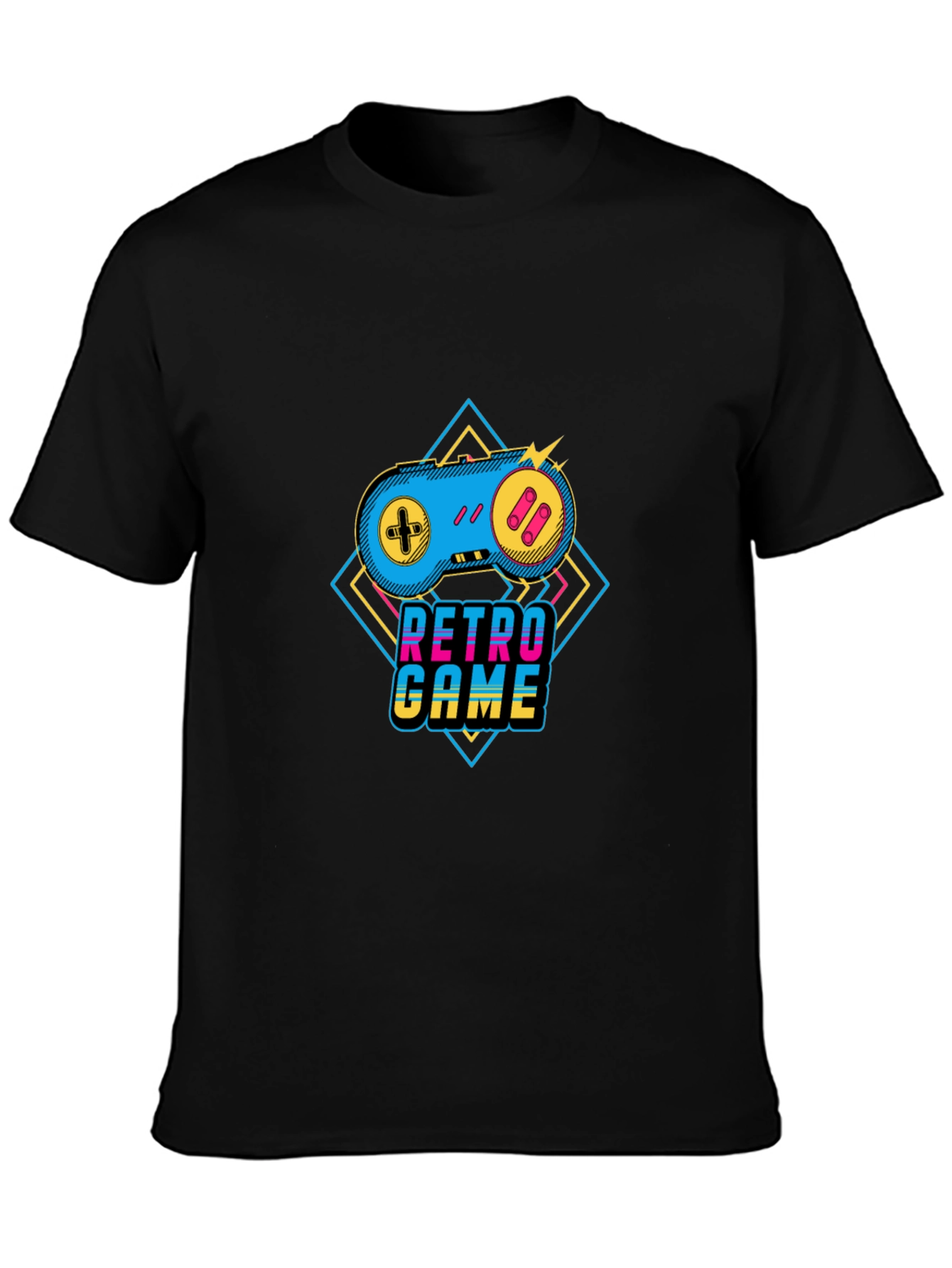Retro Game Controller Graphic Tee - Gamer Style