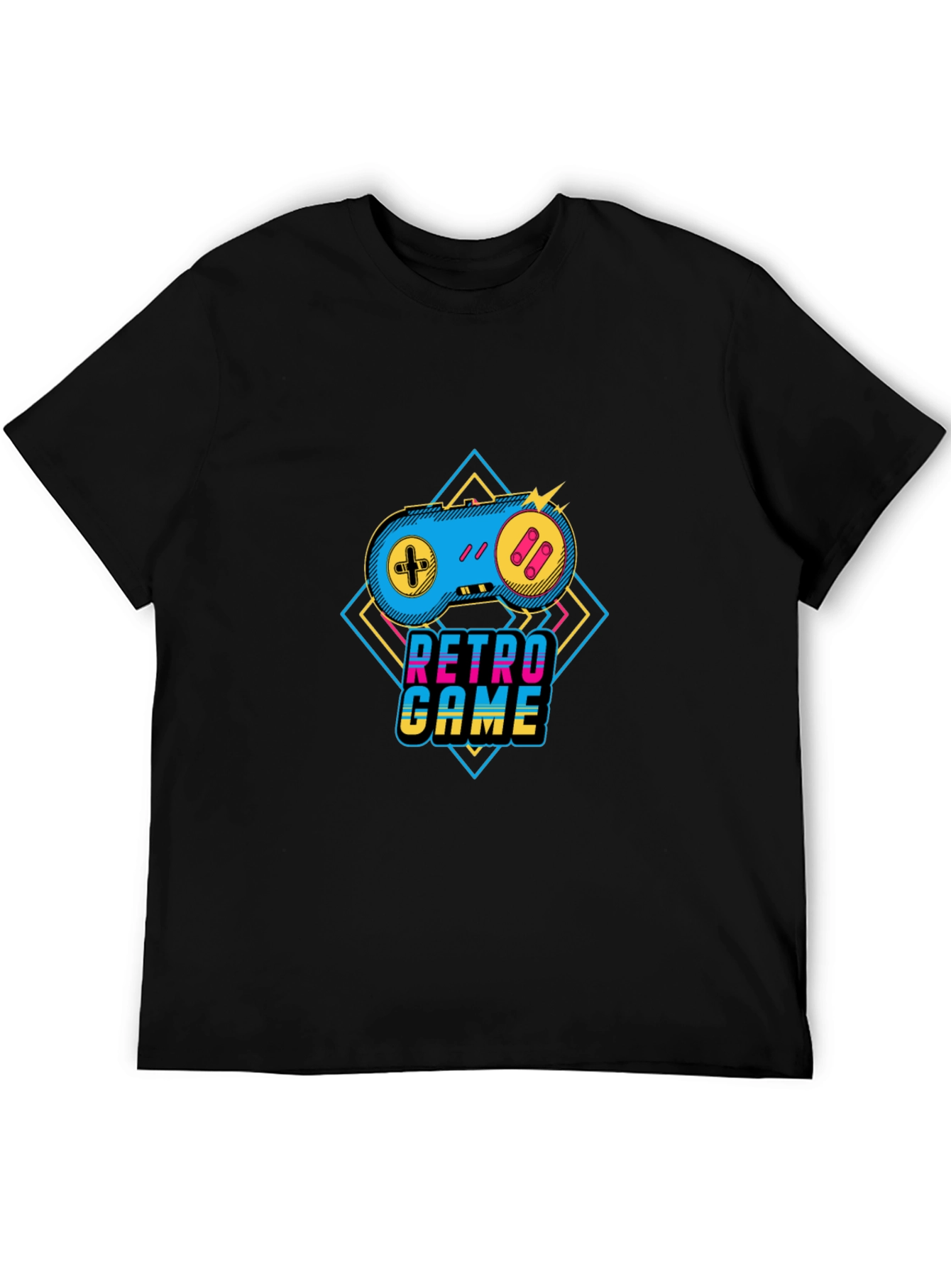 Retro Game Controller Graphic Tee - Gamer Style