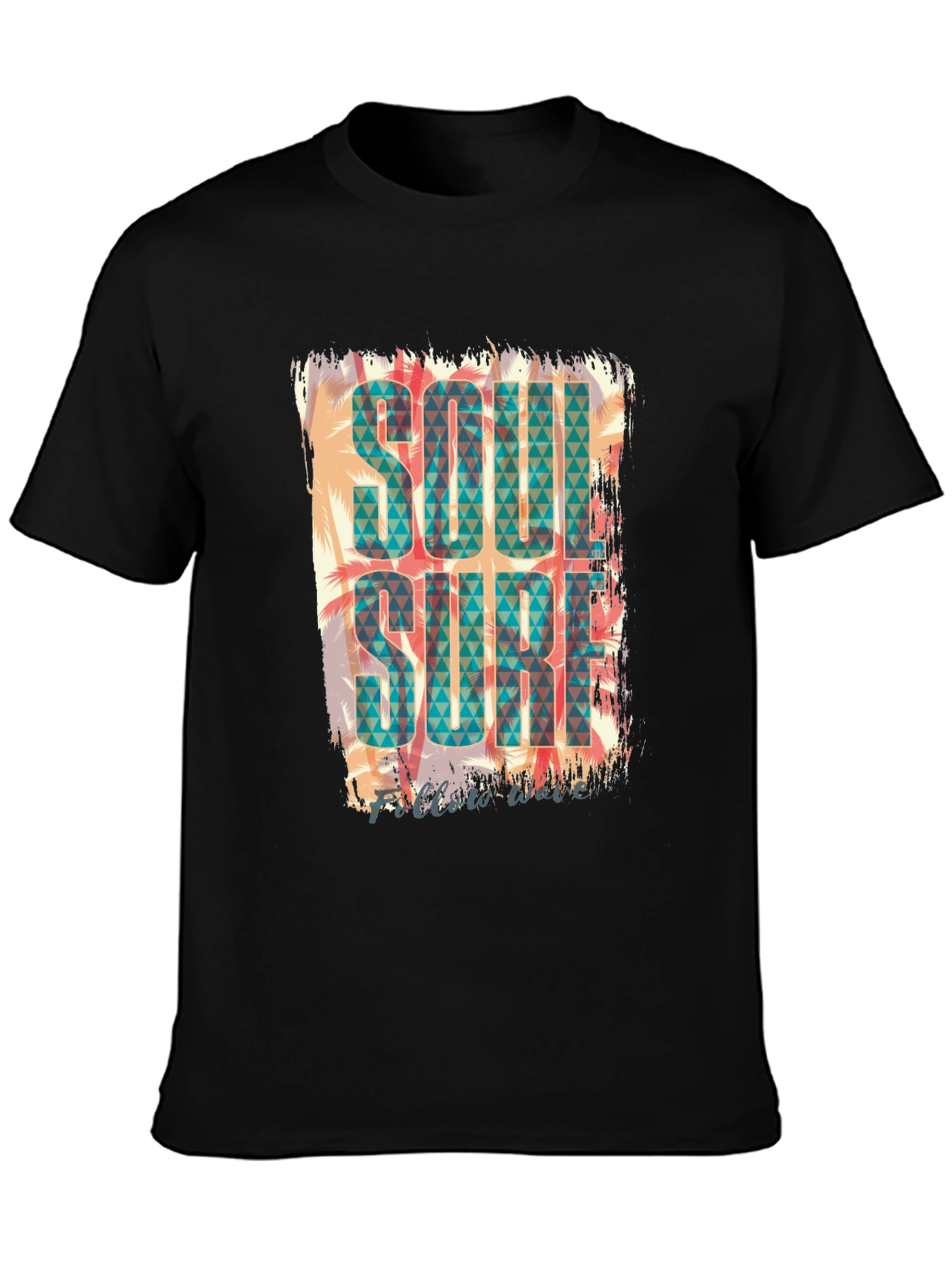 Soul Surf Graphic Tee - Tropical Summer Vibe