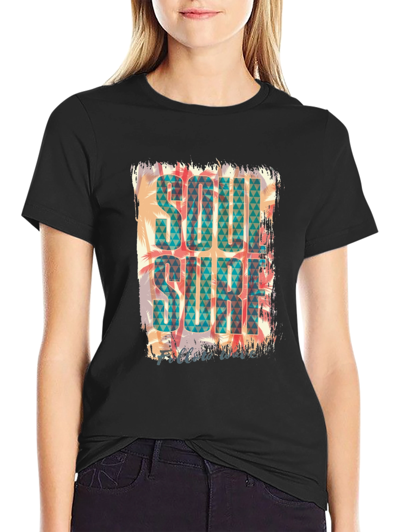 Soul Surf Graphic Tee - Tropical Summer Vibe