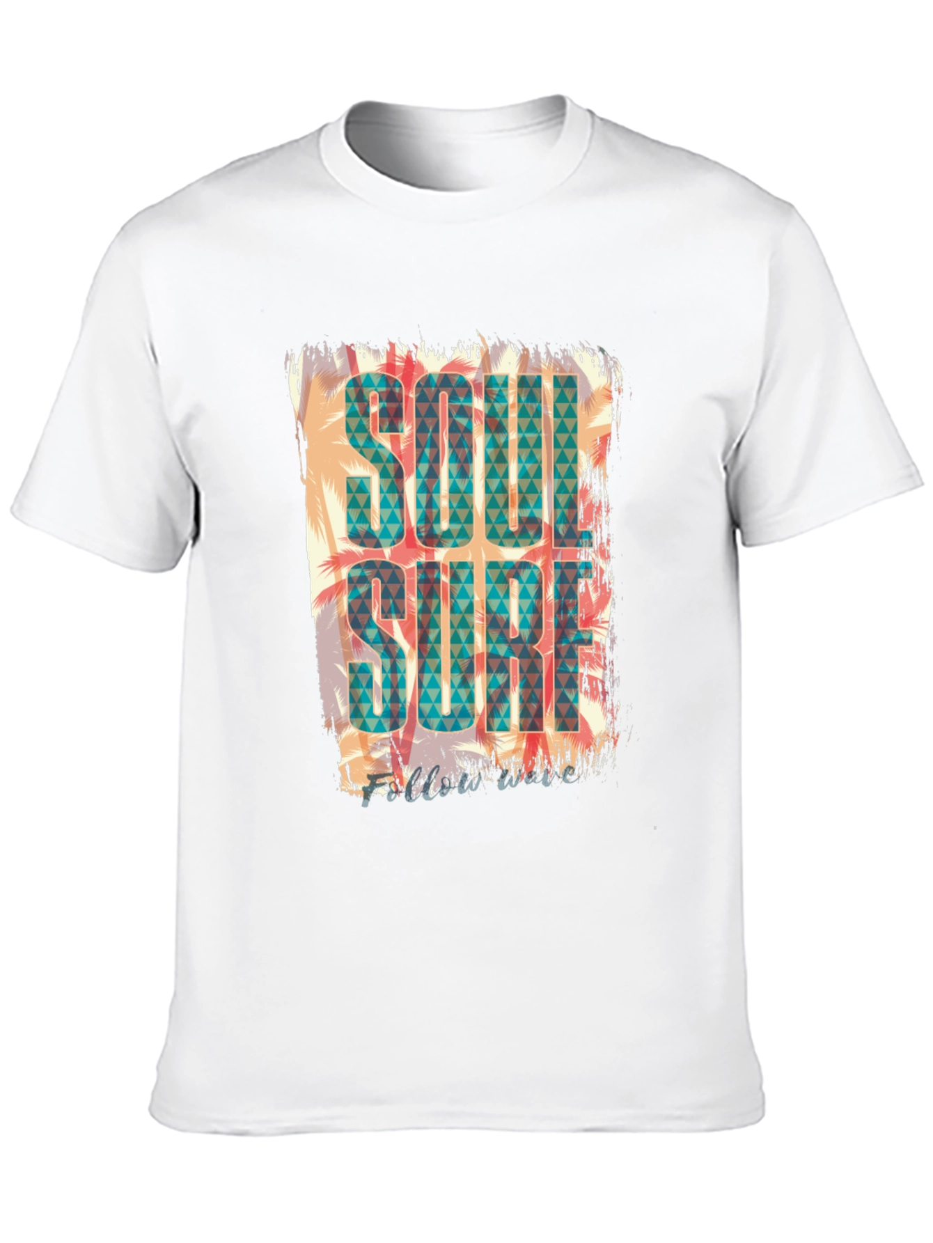 Soul Surf Graphic Tee - Tropical Summer Vibe