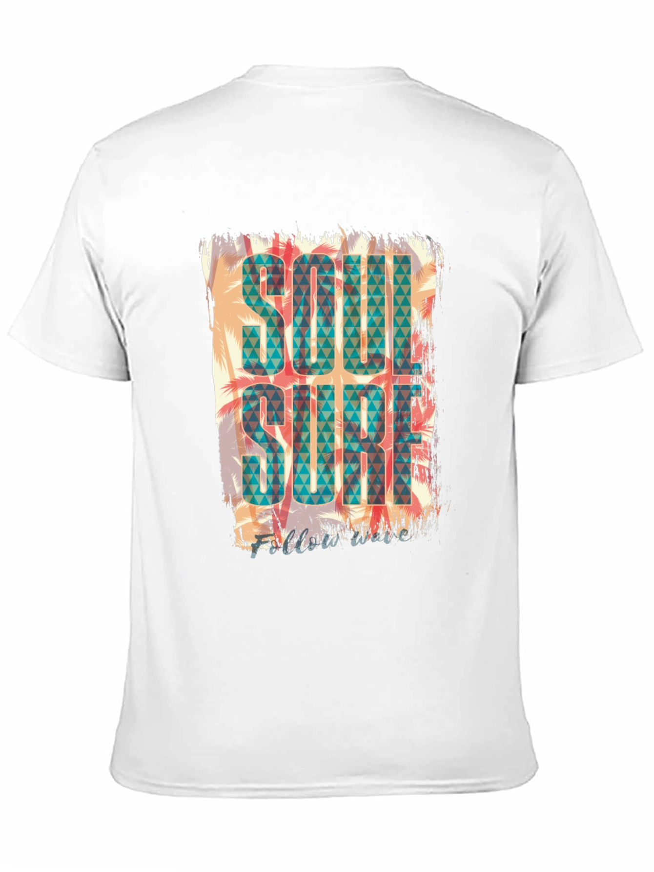 Soul Surf Graphic Tee - Tropical Summer Vibe