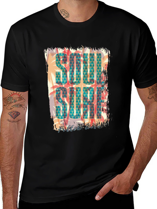 Soul Surf Graphic Tee - Tropical Summer Vibe