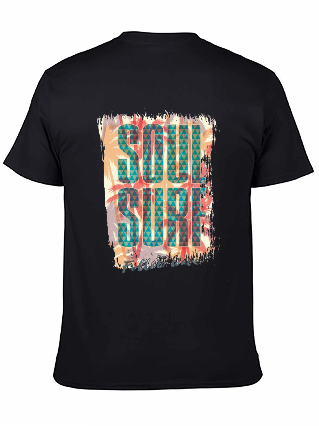 Soul Surf Graphic Tee - Tropical Summer Vibe