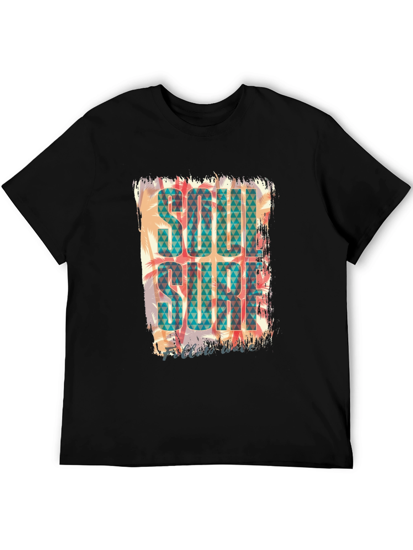 Soul Surf Graphic Tee - Tropical Summer Vibe