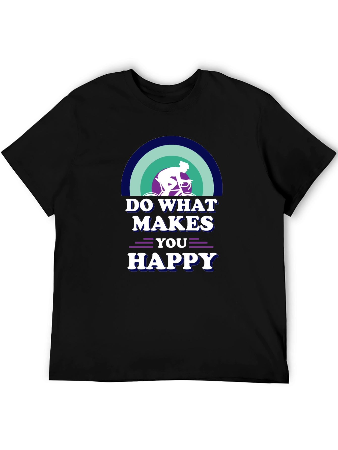 Do What Makes You Happy Cycling Graphic Tee