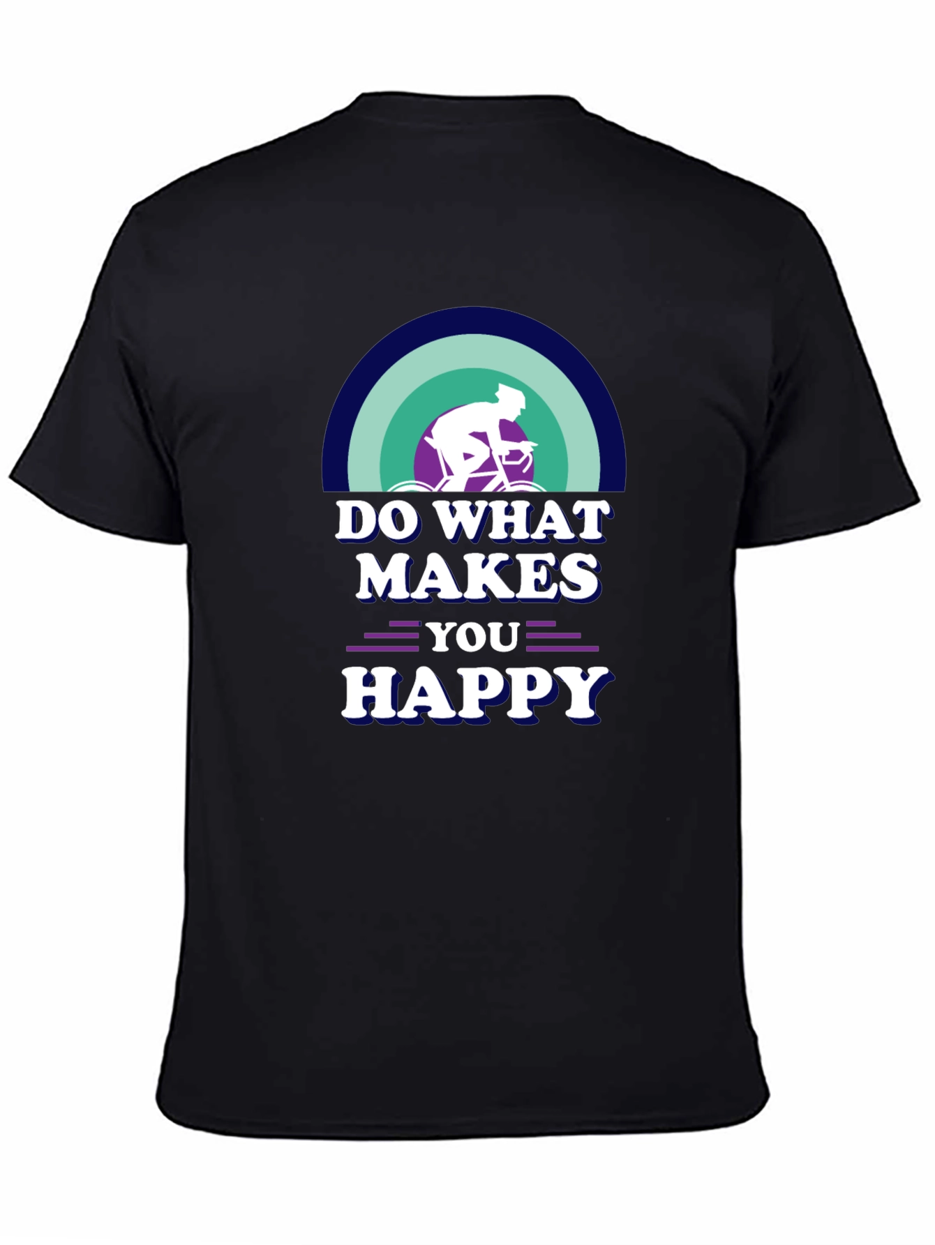 Do What Makes You Happy Cycling Graphic Tee