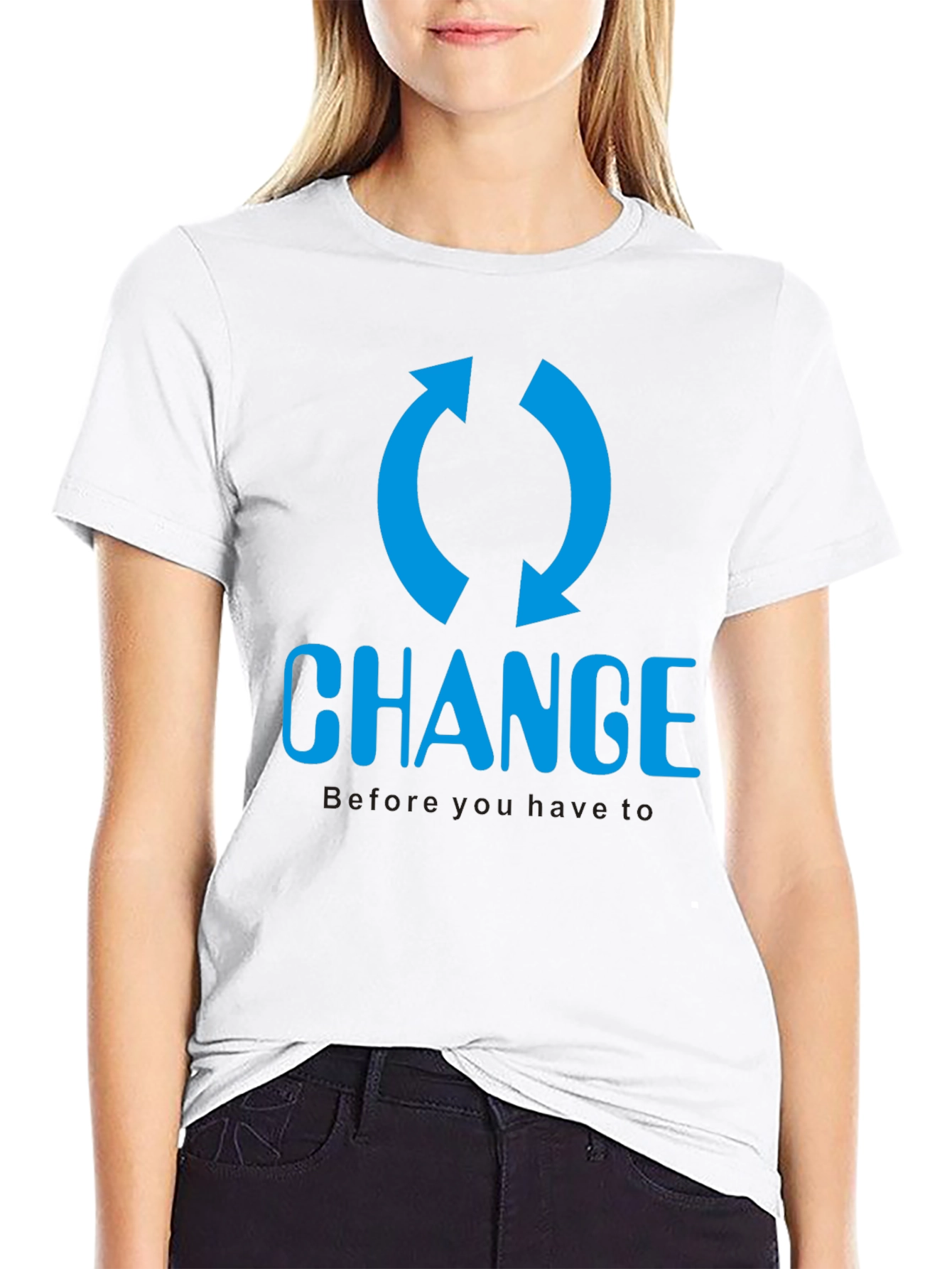 Change Cycle T-Shirt - Black