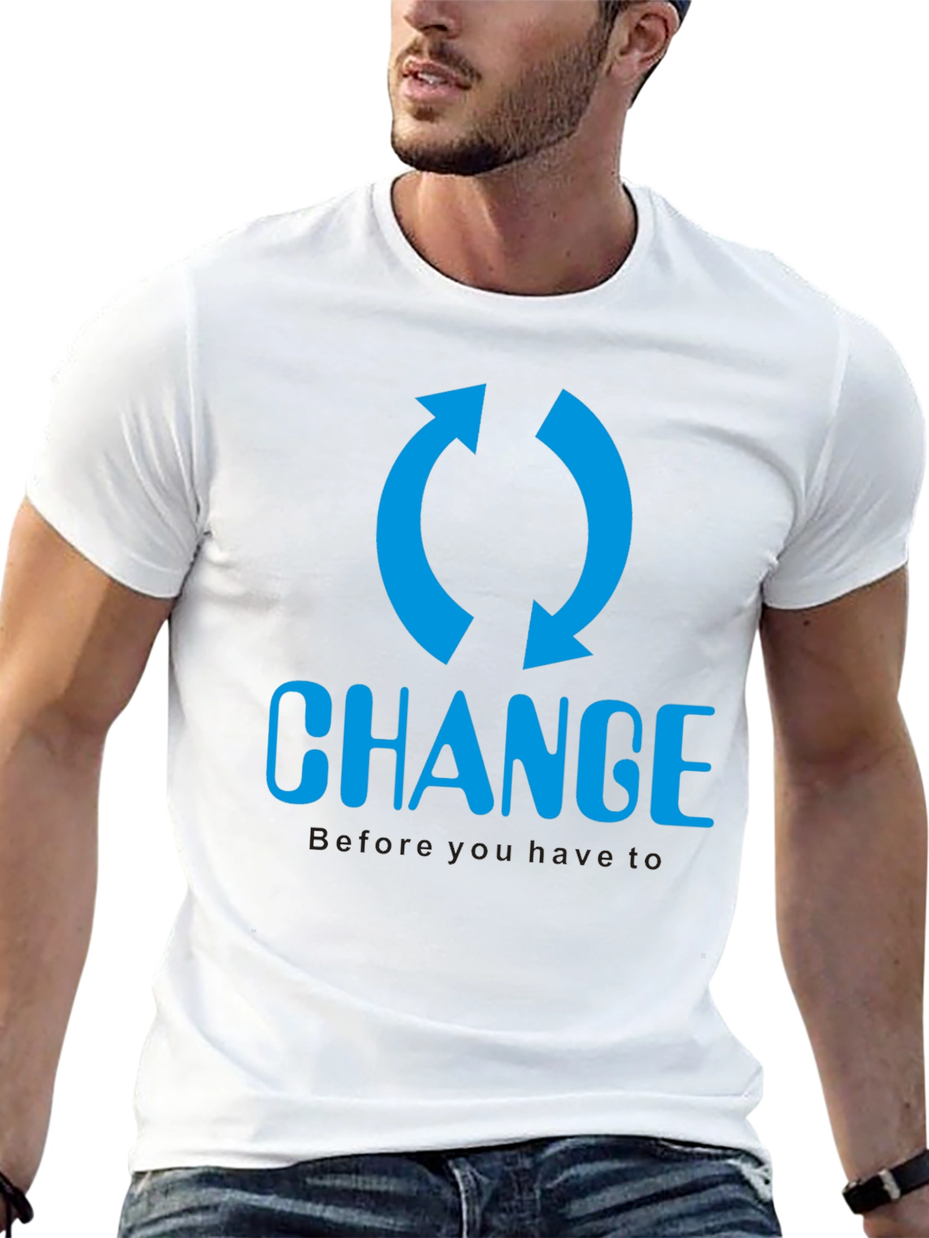 Change Cycle T-Shirt - Black