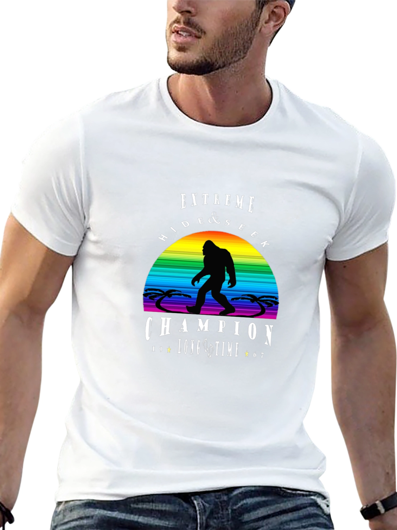 Extreme Hide & Seek Champion Bigfoot T-Shirt