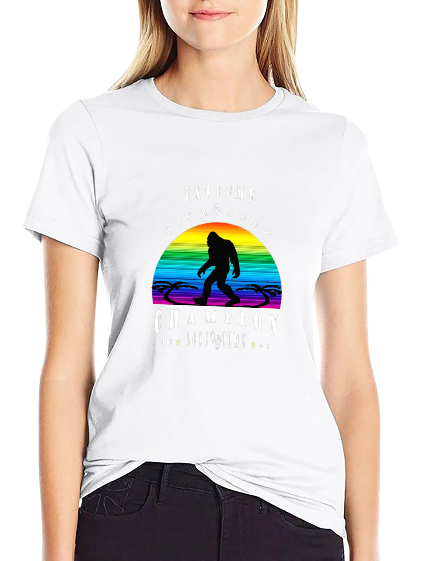Extreme Hide & Seek Champion Bigfoot T-Shirt