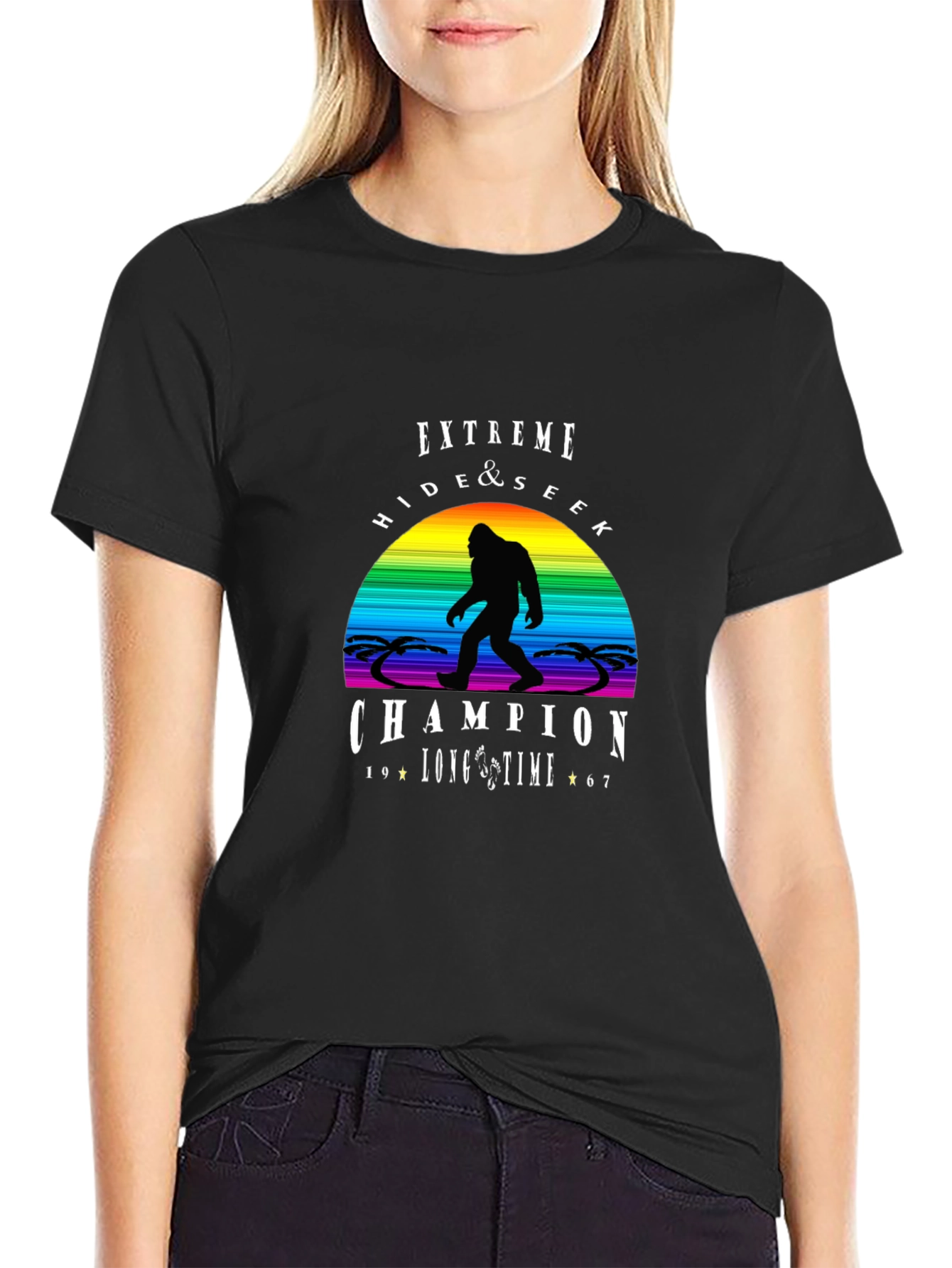 Extreme Hide & Seek Champion Bigfoot T-Shirt