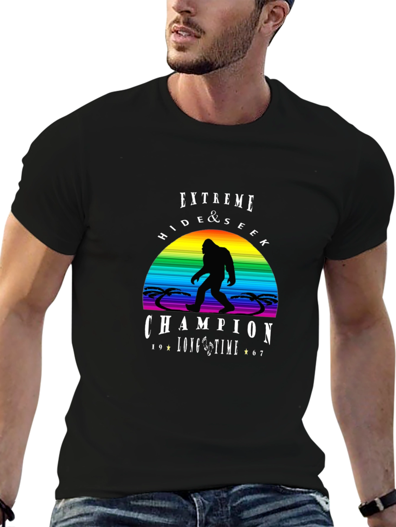 Extreme Hide & Seek Champion Bigfoot T-Shirt