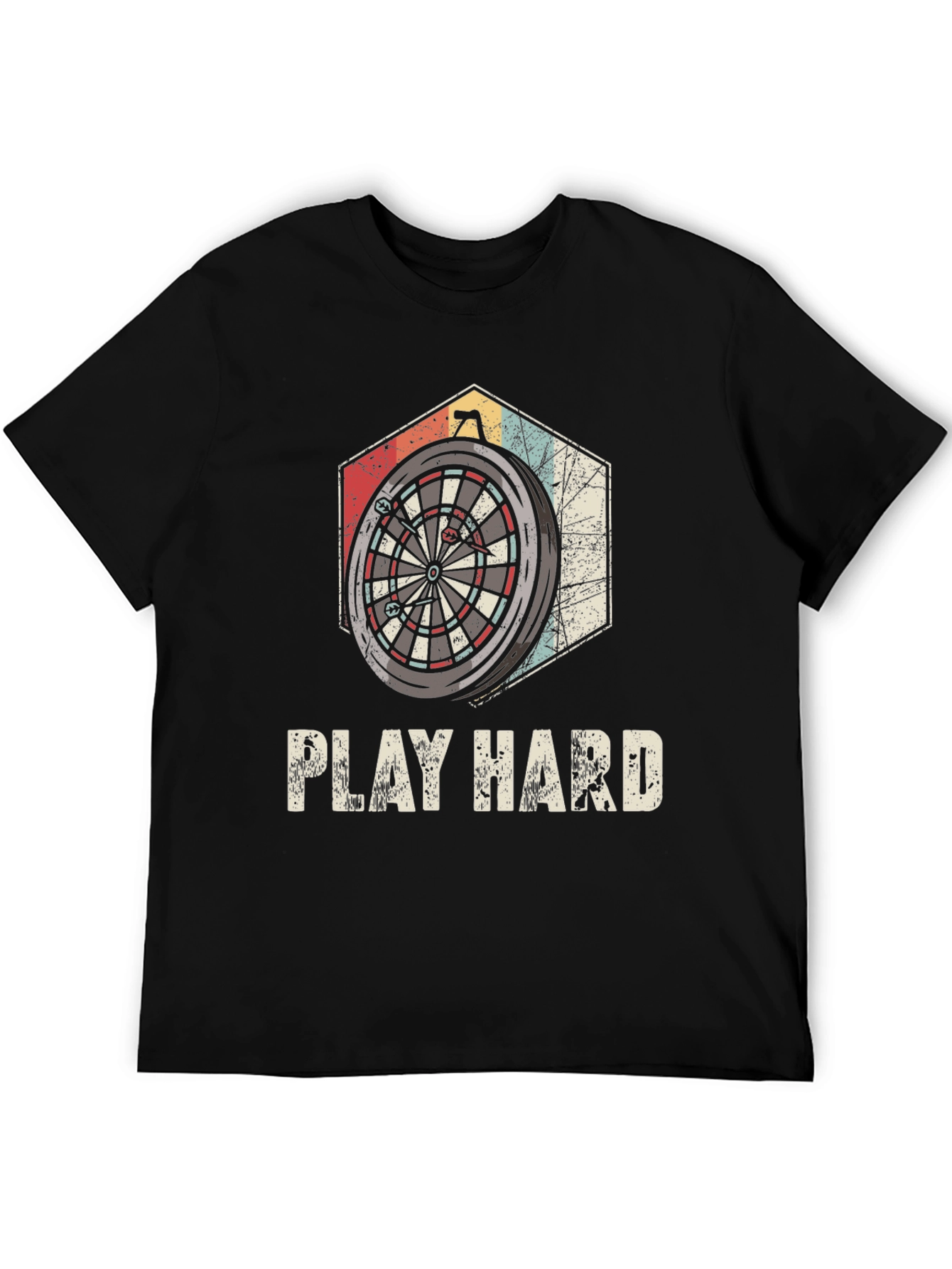 Play Hard Dartboard Graphic Tee