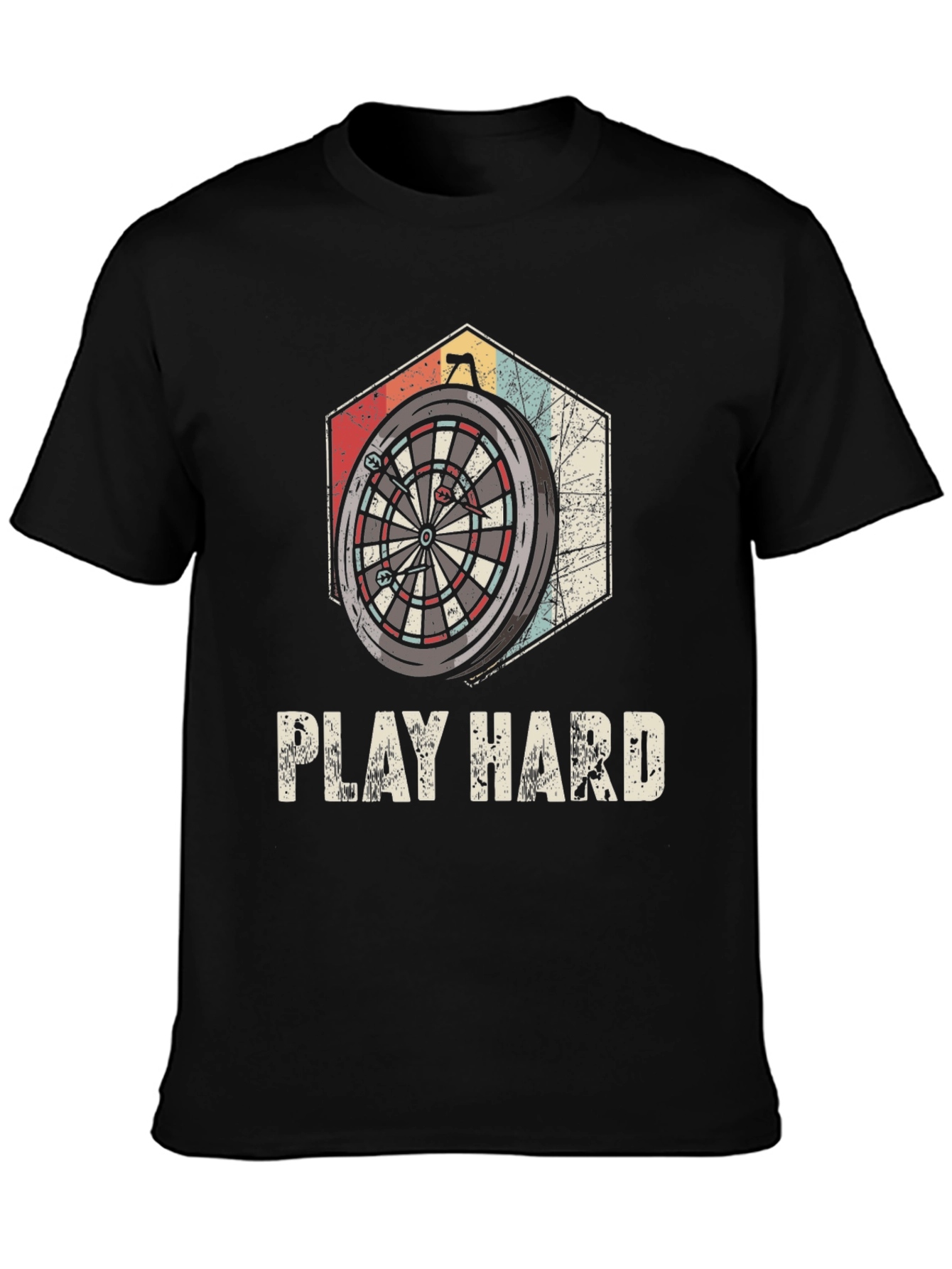 Play Hard Dartboard Graphic Tee