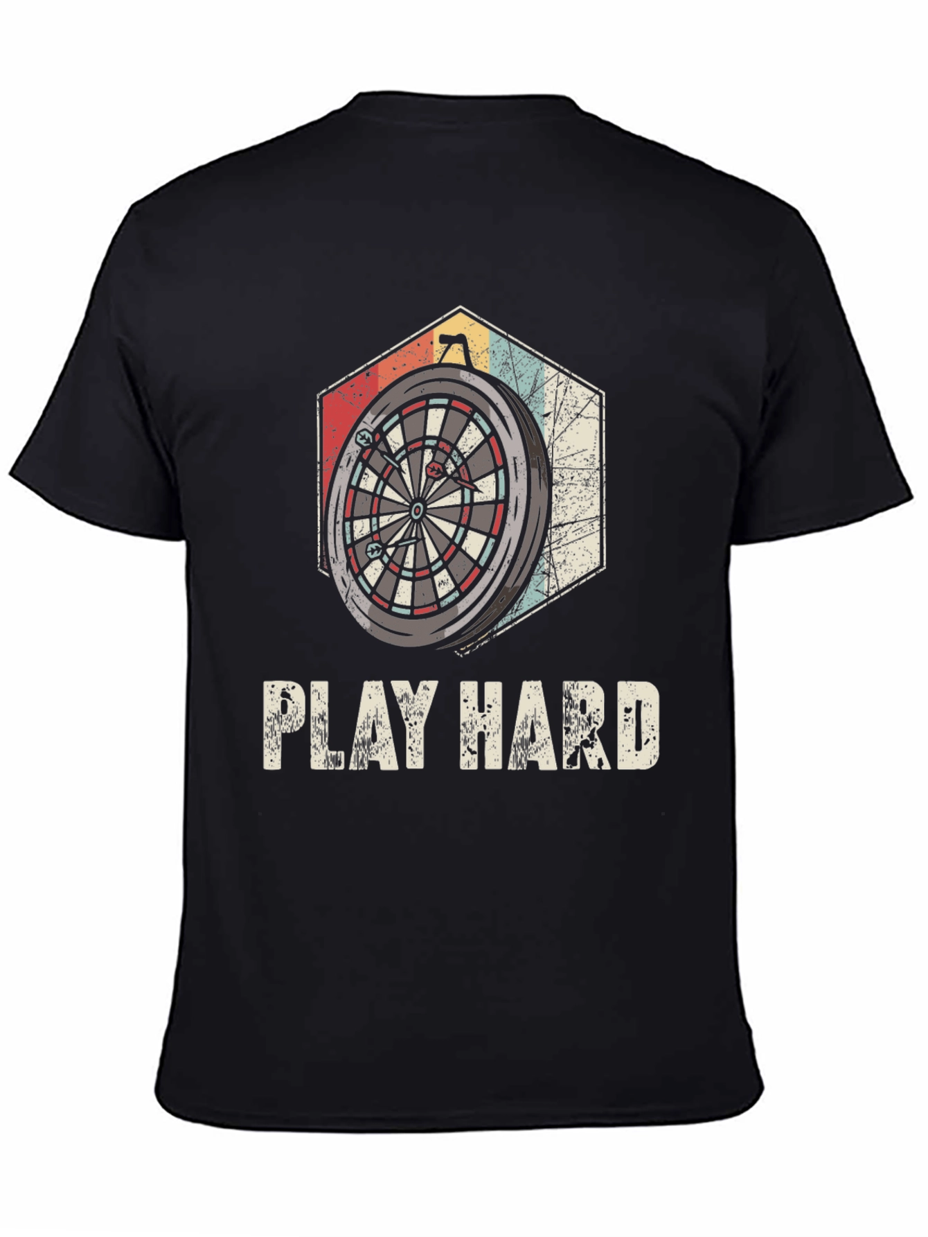 Play Hard Dartboard Graphic Tee