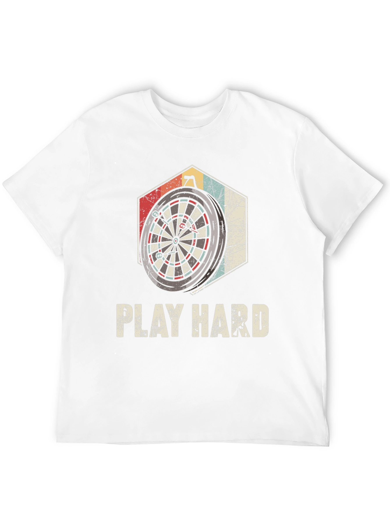 Play Hard Dartboard Graphic Tee