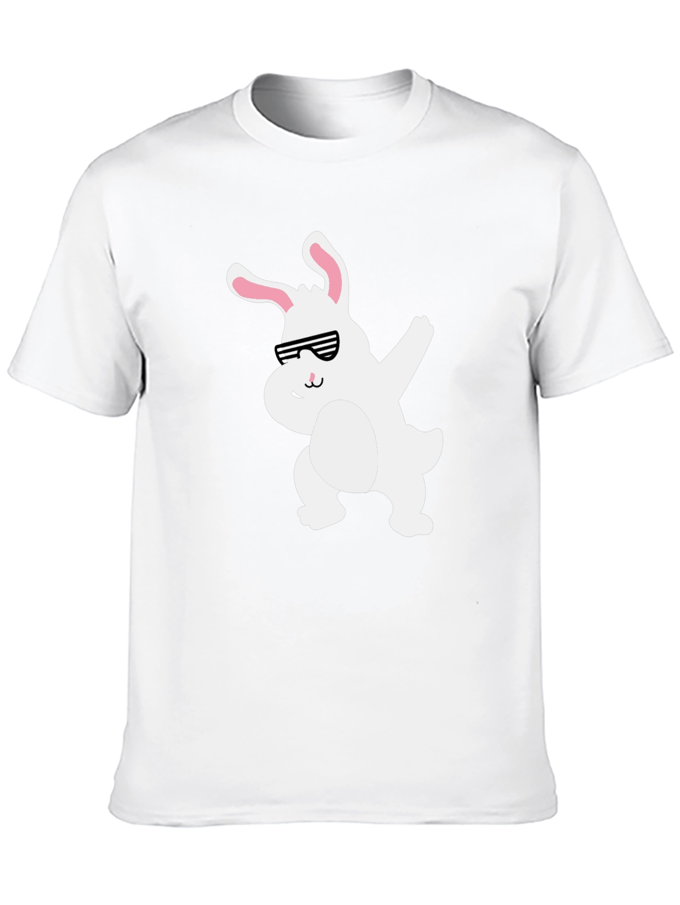 Dabbing Easter Bunny T-Shirt - Cool Rabbit in Shades