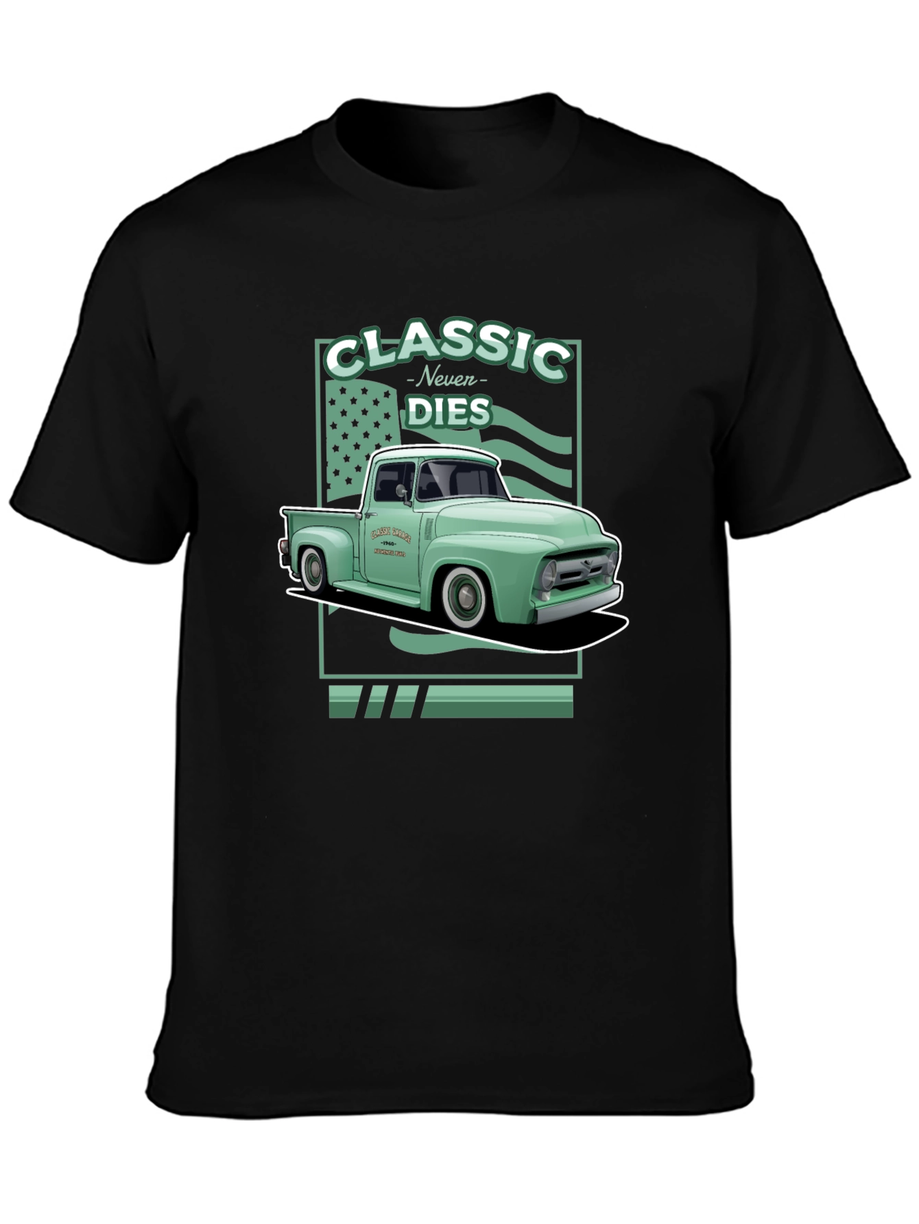 Classic Never Dies Truck Graphic Tee