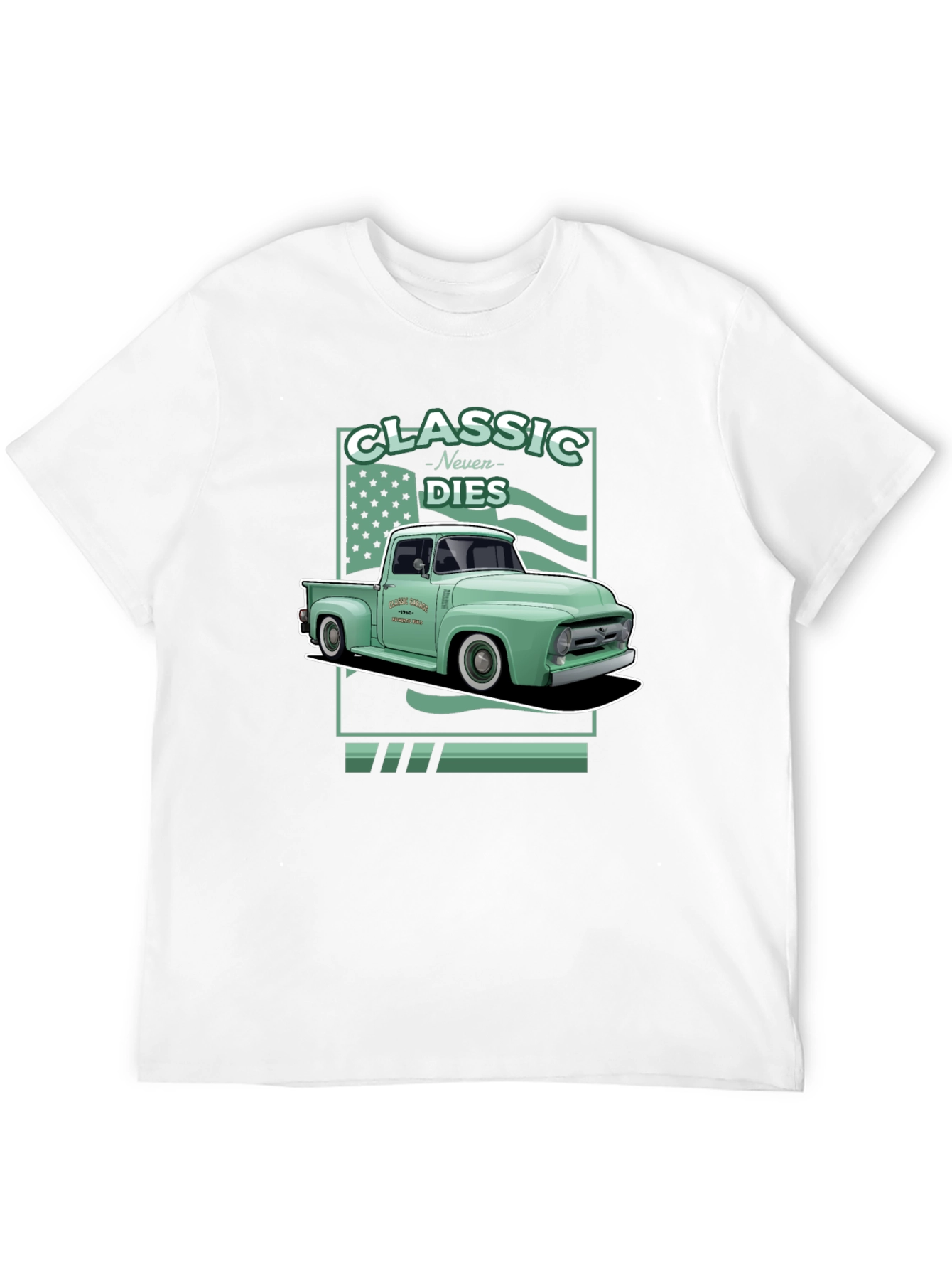 Classic Never Dies Truck Graphic Tee