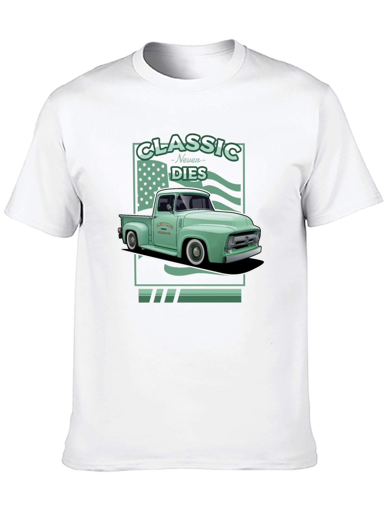 Classic Never Dies Truck Graphic Tee