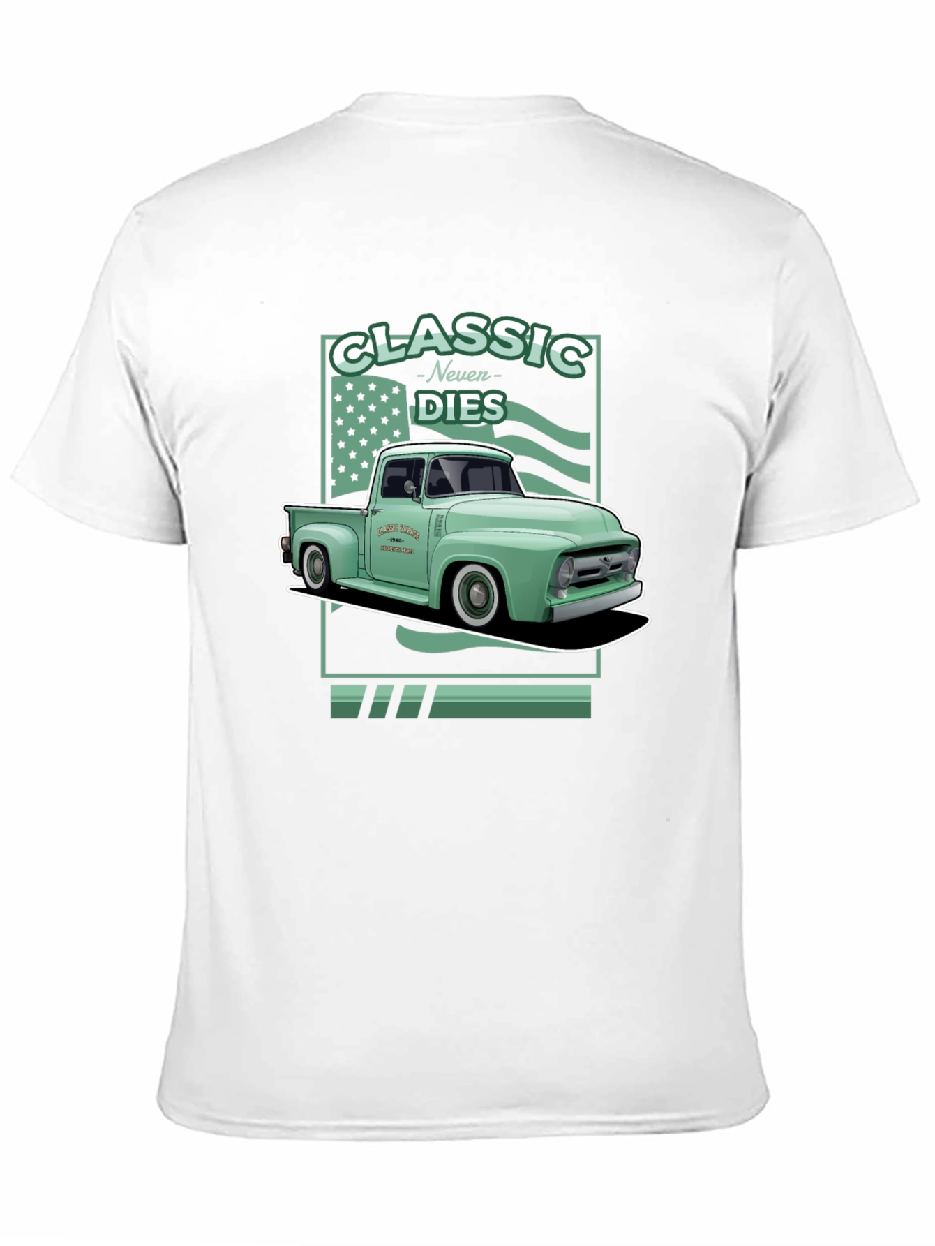 Classic Never Dies Truck Graphic Tee