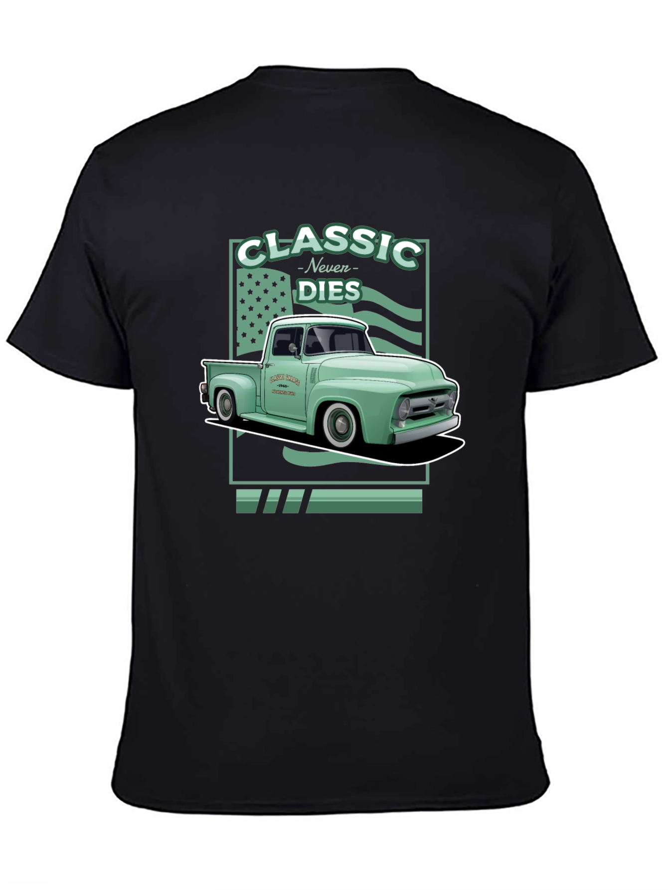 Classic Never Dies Truck Graphic Tee