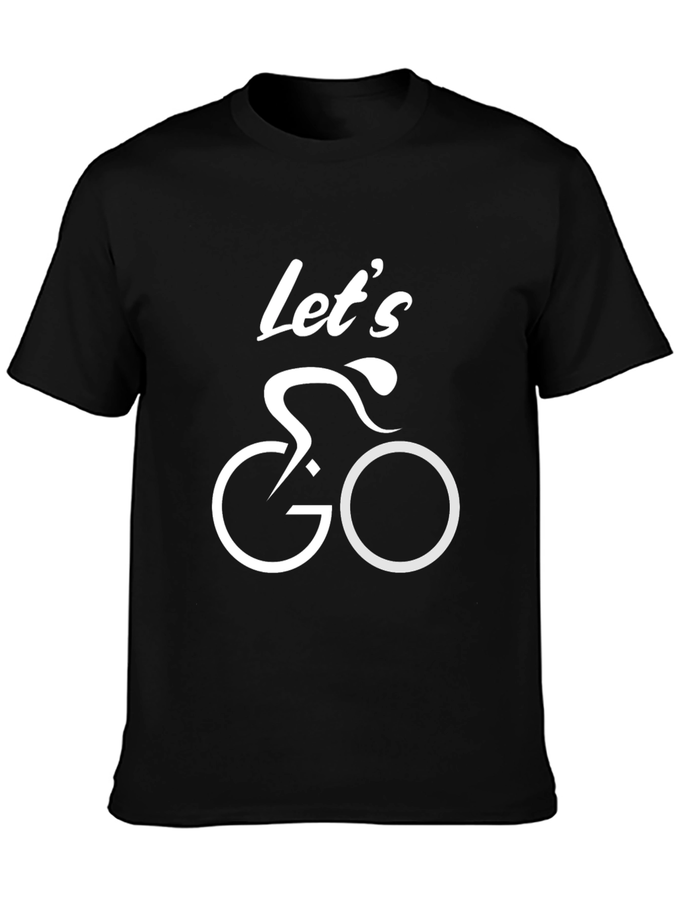 Lets Go Cycling T-Shirt | Stylish Bike Graphic Tee